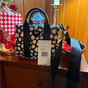 Betsey Johnson Ditsy Floral Rain Mini Tote.